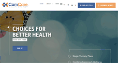 Desktop Screenshot of camcare.org